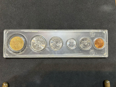 加拿大🇨🇦1994年年度套幣  1.內含流通幣6枚 2.套幣全新未拆封，長期保存於盒內，品相良好如附圖，請參考