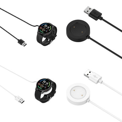 熱銷 XIAOMI MI 適用於小米 Mi 手錶彩色運動智能充電器磁性適配器的 1m USB 充電電纜底座--可開發票