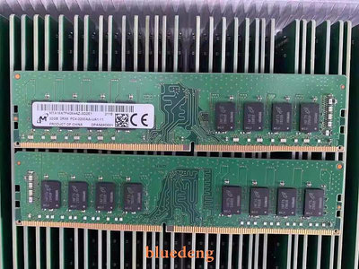 原裝鎂光32G 2RX8 PC4-3200 DDR4桌機記憶體MTA16ATF4G64AZ-3G2E1