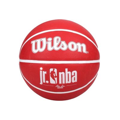 【WILSON 威爾森】JR NBA DRV 系列5號橡膠籃球(訓練 室外 戶外) 紅白 WTB9501XB05