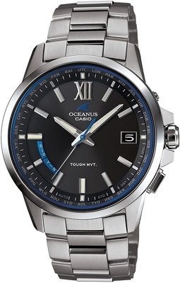 日本正版 CASIO 卡西歐 OCEANUS OCW-T150-1AJF 男錶 手錶 電波錶 太陽能充電 日本代購