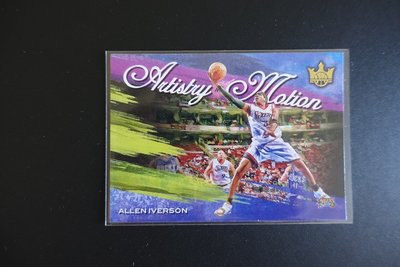 2020-21 Panini Court Kings Artistry in Motion Allen Iverson