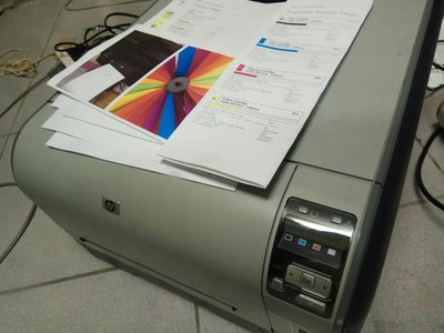 HP CP1518ni 彩色雷射印表機 二手品CM1312mfp cp1025nw CB540A 125A 碳粉匣