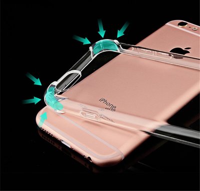 iphone6plus/iphone6Splus I6S+ 四角加厚 防摔 空壓殼 高於鏡頭真正防護 apple