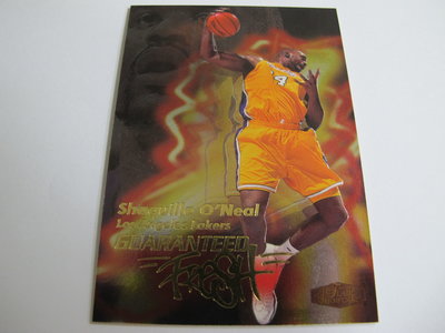 ~ Shaquille O'Neal ~ 俠客.大白鯊.歐尼爾 歐布連線 名人堂 NBA球員 2000年 火紅特殊卡