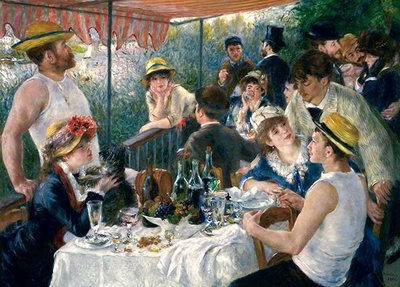 500-284 500片日本正版拼圖 名畫 Renoir 雷諾瓦 船上的午宴