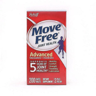 熱銷# 美國原裝Schiff Move Free 氨基葡萄糖 益節 UCII 關節保養 紅瓶80粒