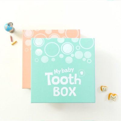 ❅PAVEE❅ 韓國Mellow~ My Baby Tooth Box v2 寶貝成長紀錄 乳牙保存盒/收集盒