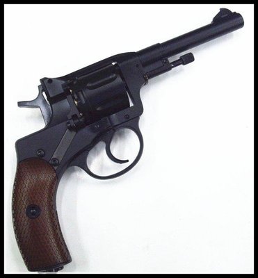 【原型軍品】全新  WG 721 NAGANT 納甘 M1895 4吋 Co2 6mm 黑色 左輪 手槍