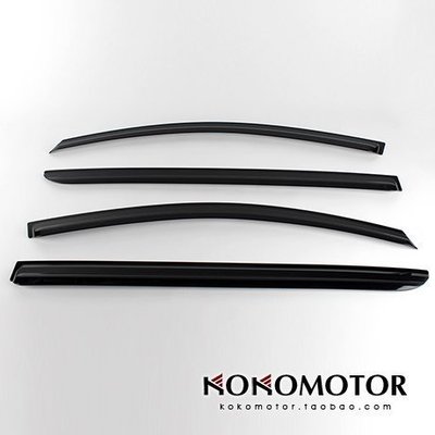 11-16 KIA KIA SPORTAGER專用黑色雨眉 電鍍晴雨擋 韓國進口汽車內飾改裝飾品 高品質