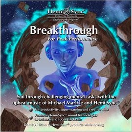 [心靈之音] 突破性顛峰Breakthrough-美國孟羅Hemi-Sync雙腦同步CD-拆封福利品