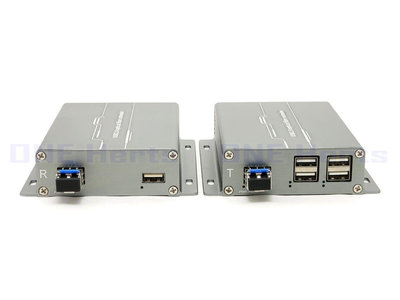 FQ-U214L-T/R USB2.0光電轉換器 4口usb2.0光端機 光纖延長器 光電轉換器 光纖延長器usb2.0