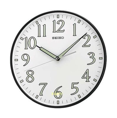 嚴選時計屋【SEIKO】日本 精工 SEIKO 靛藍夜光 靜音 時鐘 掛鐘 QXA521 QXA521K