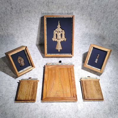 小墨齋佛像法器花梨及酸枝木盒定制，進口木料，精湛工藝，一盒一8822