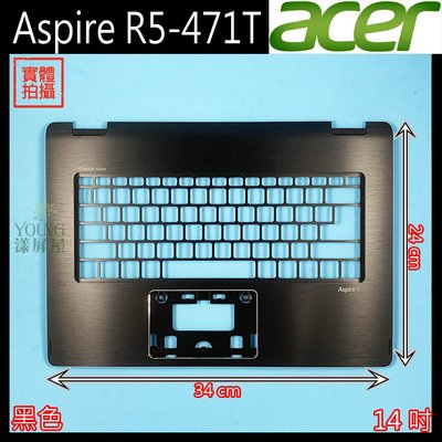 【漾屏屋】含稅 Acer 宏碁 Aspire R5-471T 14吋 黑色 筆電 C殼 外殼 良品