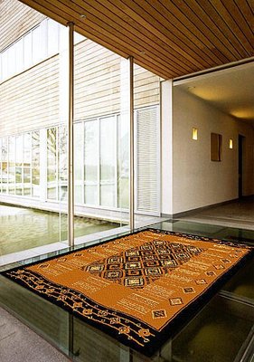 【范登伯格】拉斯大地原野動物紋進口絲質地毯.不佔空間好收納.賠售價790元含運-70x105cm