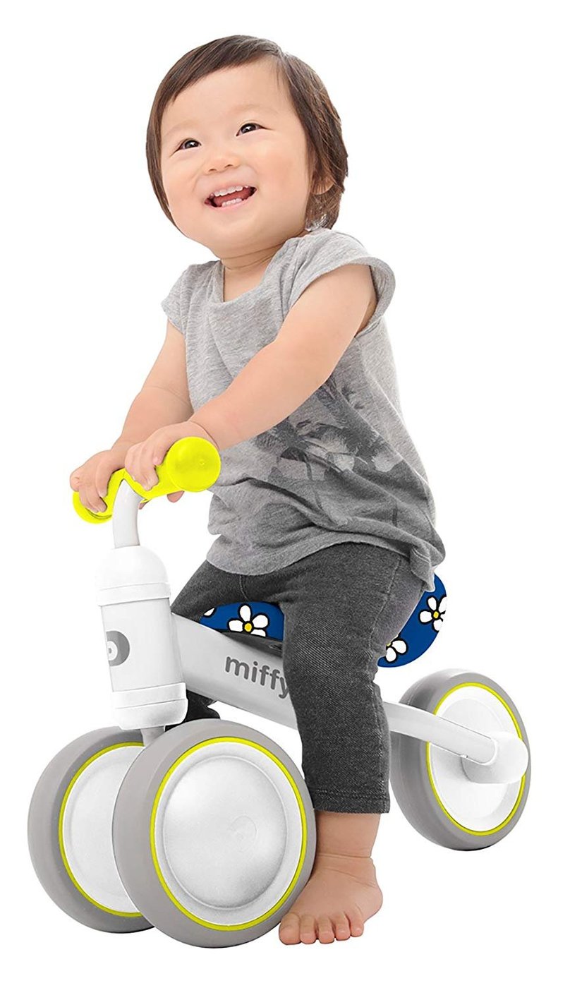 現貨】日本D-Bike mini miffy 聯名款米飛兔米菲兔兒童滑步車平衡車1歲