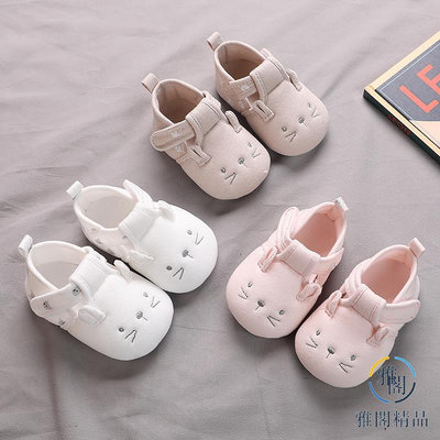 嬰兒鞋小寶寶鞋春秋夏季布軟底鞋學步外出步前鞋不掉6-7-9-12個月.
