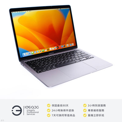 「點子3C」MacBook Air 13.3吋筆電 M1 太空灰【店保3個月】8G 256G SSD A2337 MGN63TA 2020年款 DL498