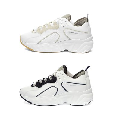 [全新真品代購] ACNE STUDIOS Rockaway 白色皮革 老爹鞋 / 厚底 休閒鞋
