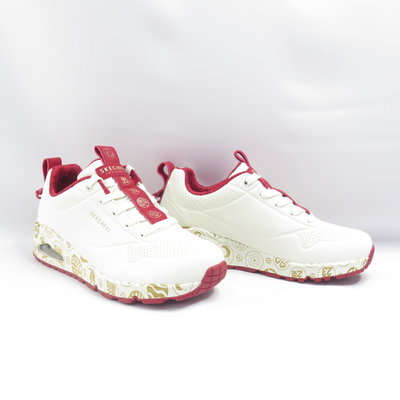 Skechers UNO-CELEBRATE-AIR 女休閒鞋 氣墊 兔年限定 800015NTRD白紅【iSport】