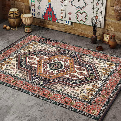 新品土耳其風地毯客廳摩洛哥民族風沙發茶幾墊新疆異域風情地毯臥室