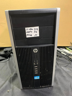 售二手HP  i5-2400 3.1G  D3 8G  500G 電腦主機  只要899元...