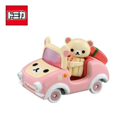 TOMICA 騎乘系列 R09 懶熊妹 x 懶熊妹汽車 拉拉熊 玩具車 多美小汽車 日本正版【968351】