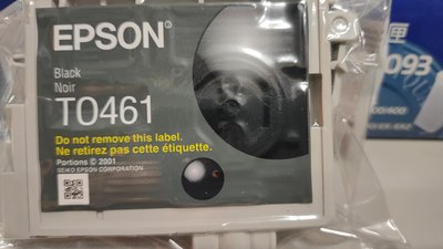 EPSON T0461 原廠黑色墨水匣 STYLUS C63/C65/C83/CX3500