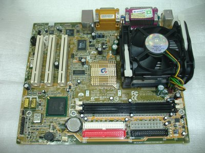 【電腦零件補給站】技嘉GA-8LD533主機板 + Pentium 4 2.4CPU含原廠風扇