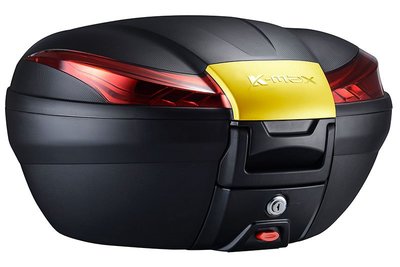 【car上首創 汽機車百貨】 K-max K27 一般型（無燈型) 後行李箱 50公升 黃色