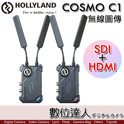 HollyLand 猛瑪 COSMO C1 SDI+HDMI 無線圖傳 1080P 無延遲 多重供電