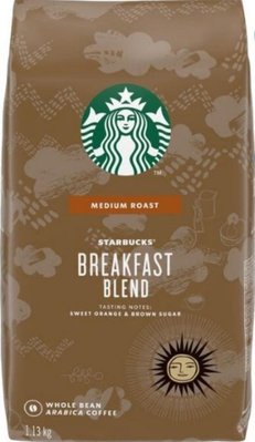好市多 Starbucks 星巴克 早餐綜合咖啡豆1.13kg(賞味期2024/7)