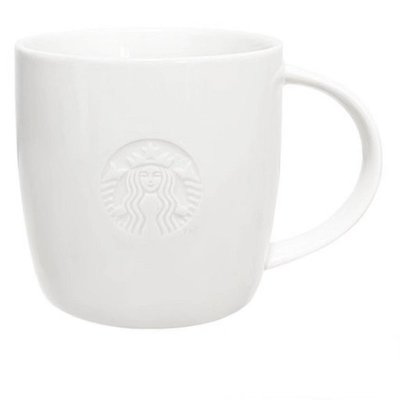 星巴克經典店用馬克杯白色陶瓷女神Logo馬克杯水杯咖啡杯現貨秒發~可開發票