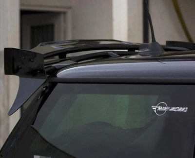 適用于Mini迷你 Cooper S R56尾翼專用改款 碳纖維雙層AG頂翼改裝