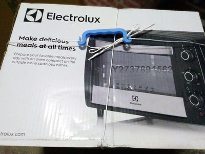 Electrolux 伊萊克斯 15L 專業級 電烤箱 烤箱 烤盤 廚房 家電 電器 3C EOT3818K 黑色