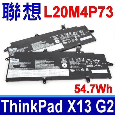 LENOVO 聯想 L20M4P73 原廠電池 L20C4P73 L20D4P73 ThinkPad X13-G2