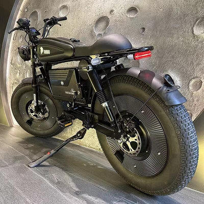 【現貨】SUPER73高速單車哈雷電動車鋰電寬胎成人代步越野電動助力自行車