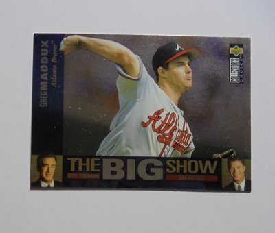1997 Collector's Choice The Big Show #1 Greg Maddux
