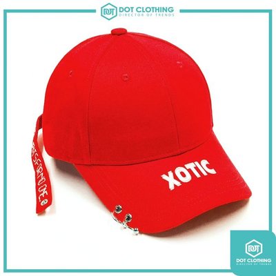 DOT聚點 XOTIC GEAR Longstrap CAP台灣自創品牌 復古 老帽 雙環 重疊 長帶 4色 紅色陳立農