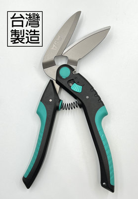 【美德工具】台灣製 ASA 強力彎頭剪刀 MPS-250 不鏽鋼強力剪刀 電線剪