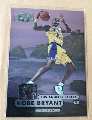[NBA]1998 Metal Universe 湖人隊 小飛俠 科比 KOBE BRYANT 球員卡