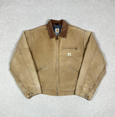 vintage carhartt j01 棕色XL碼主線夾克