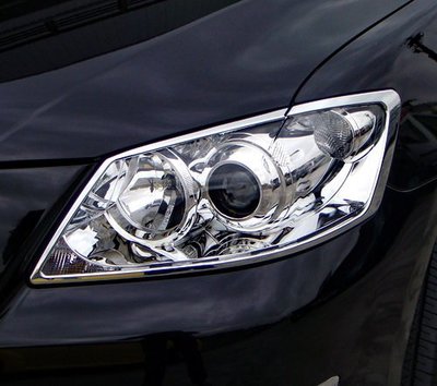 圓夢工廠 Toyota Camry 6代 2006~2009 改裝 鍍鉻銀 車燈框飾貼 前燈框 頭燈框 大燈框