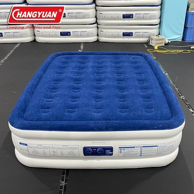 工廠供應美規家用充氣床墊歐規英規內置氣泵空氣床日規雙人氣墊床