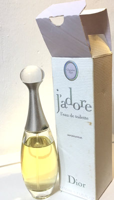 Christian Dior CD 迪奧 J'adore香氛香水，2手剩8/10，如圖，免稅店購買一段時間外表有自然泛黃