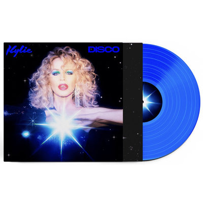 Kylie Minogue凱莉米洛 Disco迪斯可迷情 LP藍膠唱片彩膠唱片