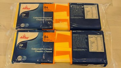 安佳即食乾酪(紅)起士片 切達乾酪 安佳起司片 (乳酪) 84片 - 1040g (低溫配送或店取) 穀華記食品原料