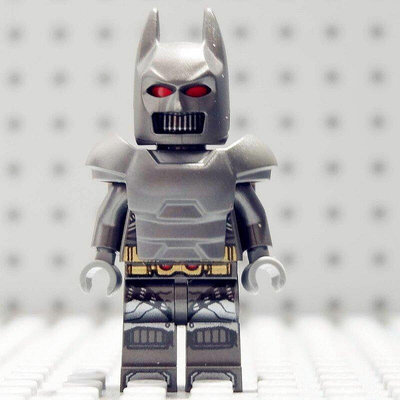 眾誠優品 LEGO 樂高 英雄人仔 SH528 蝙蝠俠 盔甲戰損  76100 LG1093