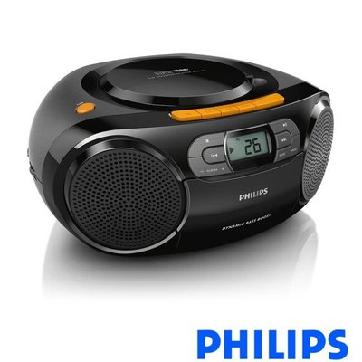 【Philips 飛利浦】 手提 CD音響 手提播放機/手提音響 AZ328